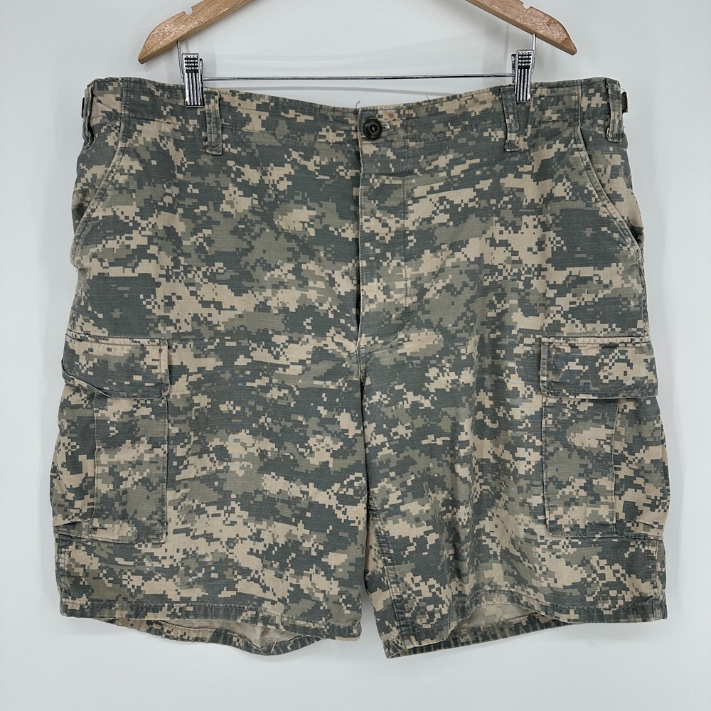 Tru Spec cotton Camo shorts cargo utility XL military mens